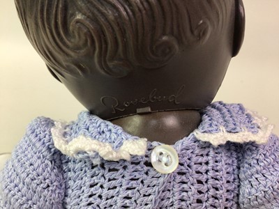 Lot 1047 - PEDIGREE, MOULDED BLACK DOLL