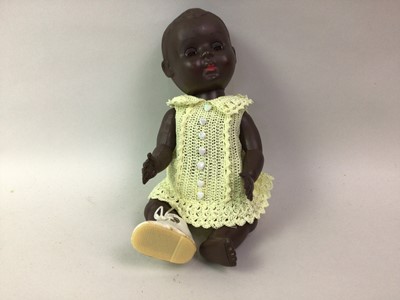 Lot 1047 - PEDIGREE, MOULDED BLACK DOLL