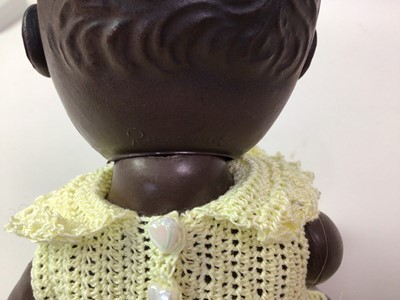 Lot 1047 - PEDIGREE, MOULDED BLACK DOLL