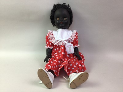 Lot 1047 - PEDIGREE, MOULDED BLACK DOLL