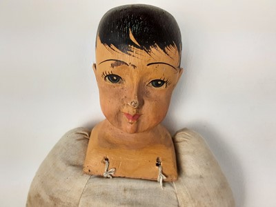 Lot 1049 - FOLK ART DOLL