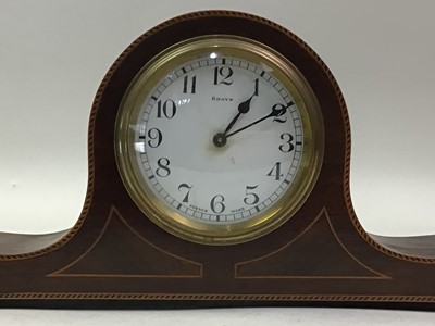 Lot 652 - THREE MANTEL CLOCKS