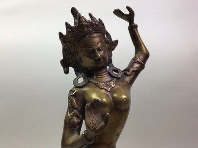 Lot 721 - EASTERN BRONZE FIGURE