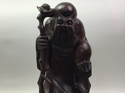 Lot 692 - CHINESE ROOTWOOD FIGURE