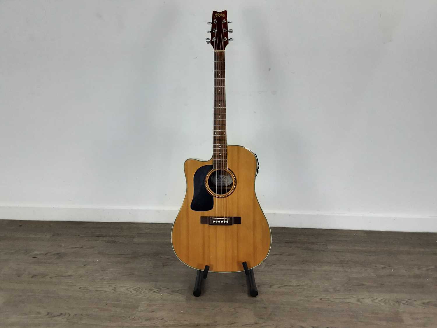 Lot 659 - WASHBURN ELECTRIC ACOUSTIC GUITAR