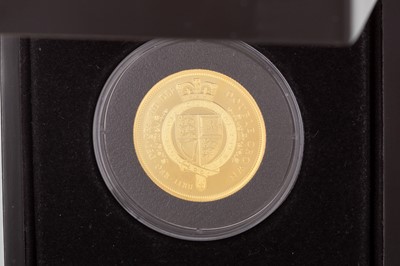 Lot 107 - ELIZABETH II NINE CARAT GOLD VIVAT REGINA DOUBLE CROWN