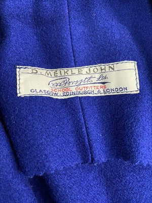 Lot 1532 - DAVID MEIKLEJOHN OF RANGERS F.C., HIS CLUB BLAZER