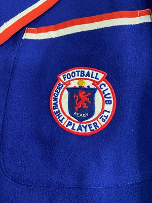 Lot 1532 - DAVID MEIKLEJOHN OF RANGERS F.C., HIS CLUB BLAZER