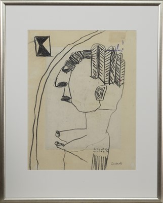 Lot 233 - * PAT DOUTHWAITE (SCOTTISH 1939 - 2002)