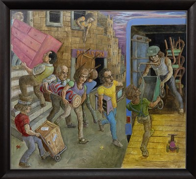 Lot 242 - * JOHN JOHNSTONE (SCOTTISH b. 1941)