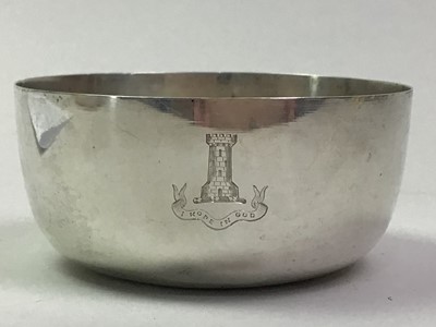 Lot 165 - AMENDMENT, ONE SILVER BOWL