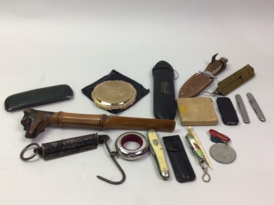 Lot 188 - VICTORIAN SIMULATED BAMBOO PAPER KNIFE