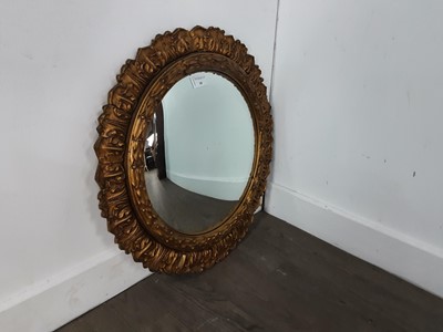 Lot 68 - GILT FRAMED MIRROR