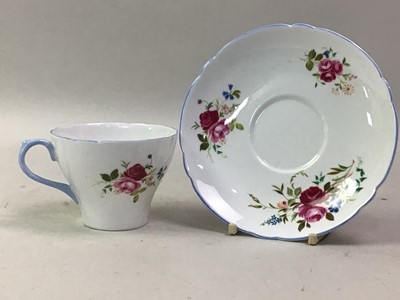 Lot 170 - GROUP OF TUSCAN, PARAGON, SHELLEY AND HAMMERSLEY TEA CHINA