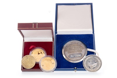 Lot 1509 - ANDY GORAM, COLLECTION OF FOOTBALLING MEDALS