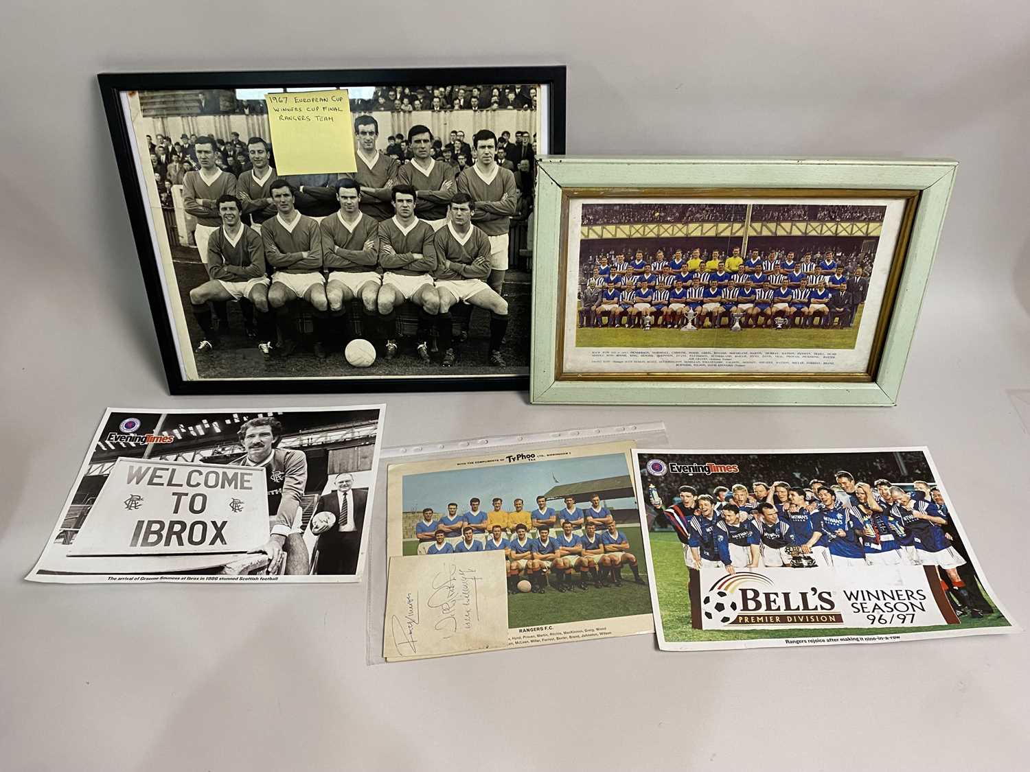 Lot 55 - RANGERS F.C., COLLECTION OF ITEMS