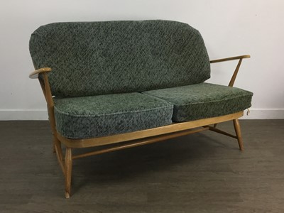 Lot 76 - ERCOL BEECH AND ELM SUITE