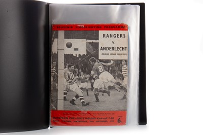 Lot 1561 - RANGERS F.C., COLLECTION OF PROGRAMMES