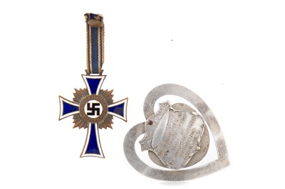 Lot 67 - THIRD REICH MOTHER'S CROSS 3RD CLASS