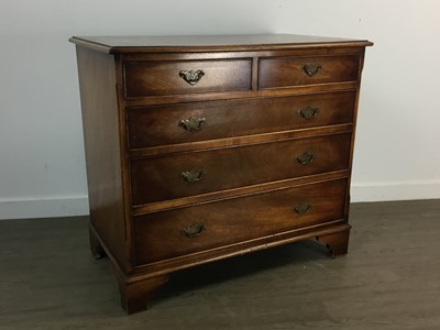 Lot 114 - MAHOGANY REPRODUCTION CHEST