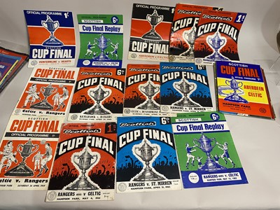 Lot 1569 - SCOTTISH CUP FINAL PROGRAMMES