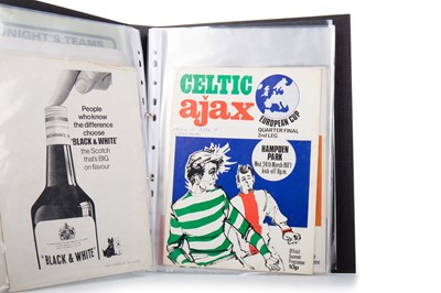 Lot 1572 - CELTIC F.C., COLLECTION OF PROGRAMMES