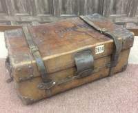 Lot 891 - LECKIE, GRAHAM & CO OF GLASGOW LEATHER TRAVEL...