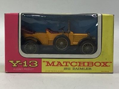 Lot 144 - COLLECTION OF MATCHBOX MODEL VEHICLES