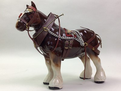 Lot 138 - GROUP OF BESWICK HORSES