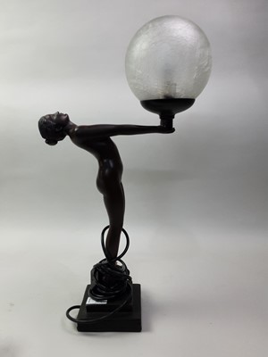 Lot 26 - PAIR OF REPRODUCTION TABLE LAMPS