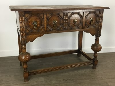 Lot 156 - OAK REPRODUCTION SIDEBOARD