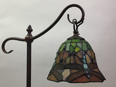 Lot 165 - TIFFANY STYLE TABLE LAMP