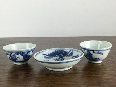 Lot 1081 - COLLECTION OF CHINESE BLUE AND WHITE WARE