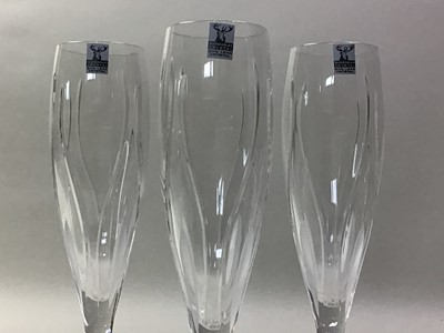 Lot 314 - SET OF SIX GLENEAGLES CHAMPAGNE GLASSES