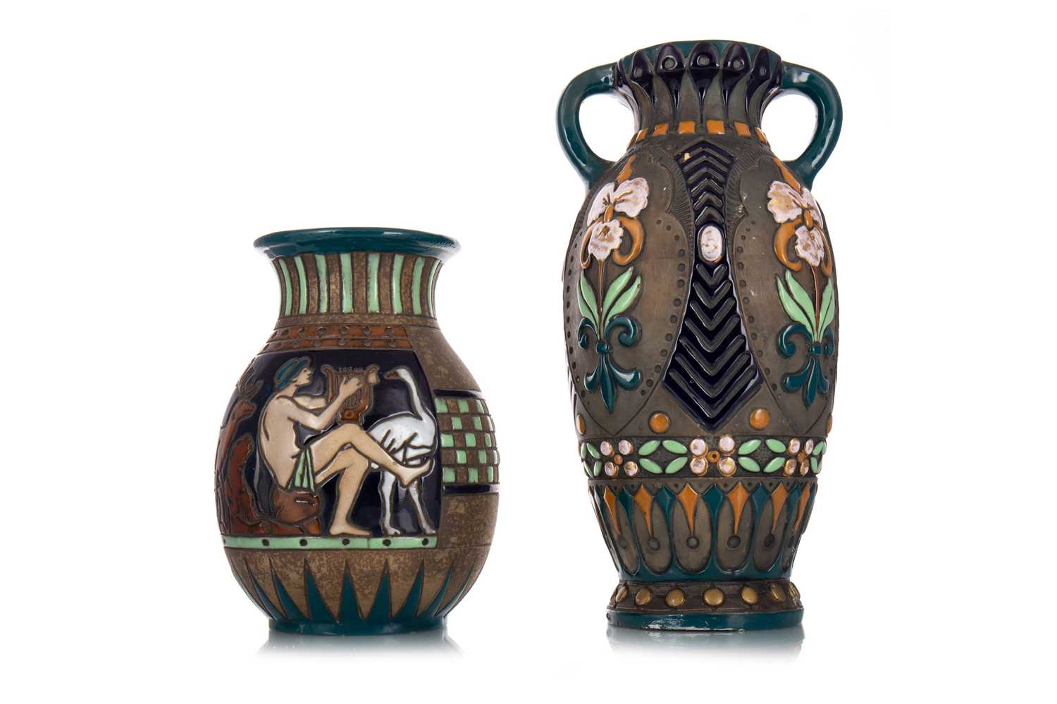 Lot 326 - AMPHORA POTTERY, TWO VASES