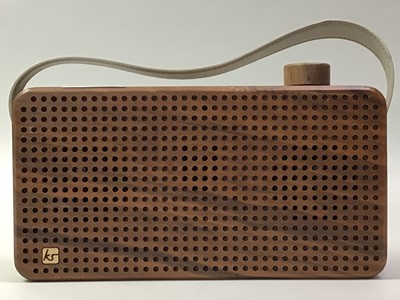 Lot 322 - KS WOODEN RADIO