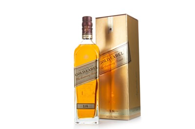 Lot 54 - JOHNNIE WALKER 18 YEAR OLD GOLD LABEL