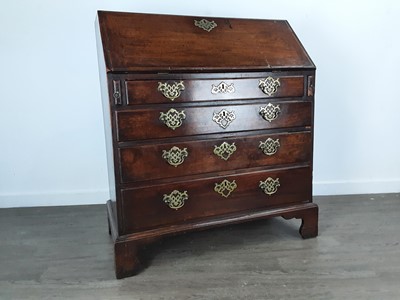 Lot 344 - MAHOGANY BUREAU