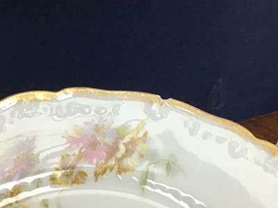 Lot 380 - HAVILAND & CO LIMOGES FLORAL PART TEA SERVICE