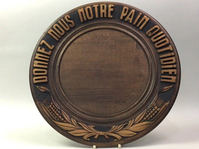 Lot 383 - 20TH CENTURY FRENCH SIGNED PLATE