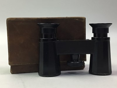 Lot 384 - ALFRED BAUMANN PAIR OF BINOCULARS