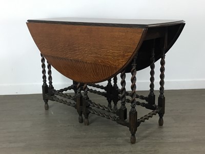 Lot 227 - OAK DROP LEAF DINING TABLE