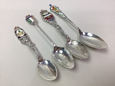 Lot 244 - COLLECTION OF SILVER SPOONS