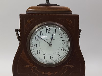 Lot 255 - WALKER & HALL MANTEL CLOCK