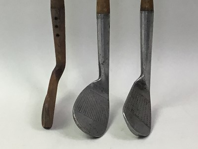 Lot 470 - COLLECTION OF VINTAGE GOLF CLUBS