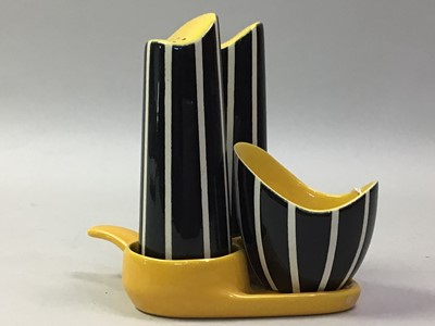 Lot 474 - JOHN CLAPPISON FOR HORNSEA POTTERY CRUET SET