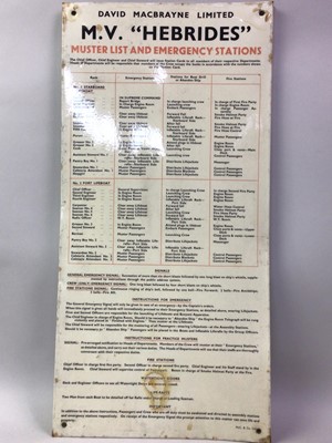 Lot 511 - DAVID MACBRAYNE LTD: M.B. 'CLANSMAN'