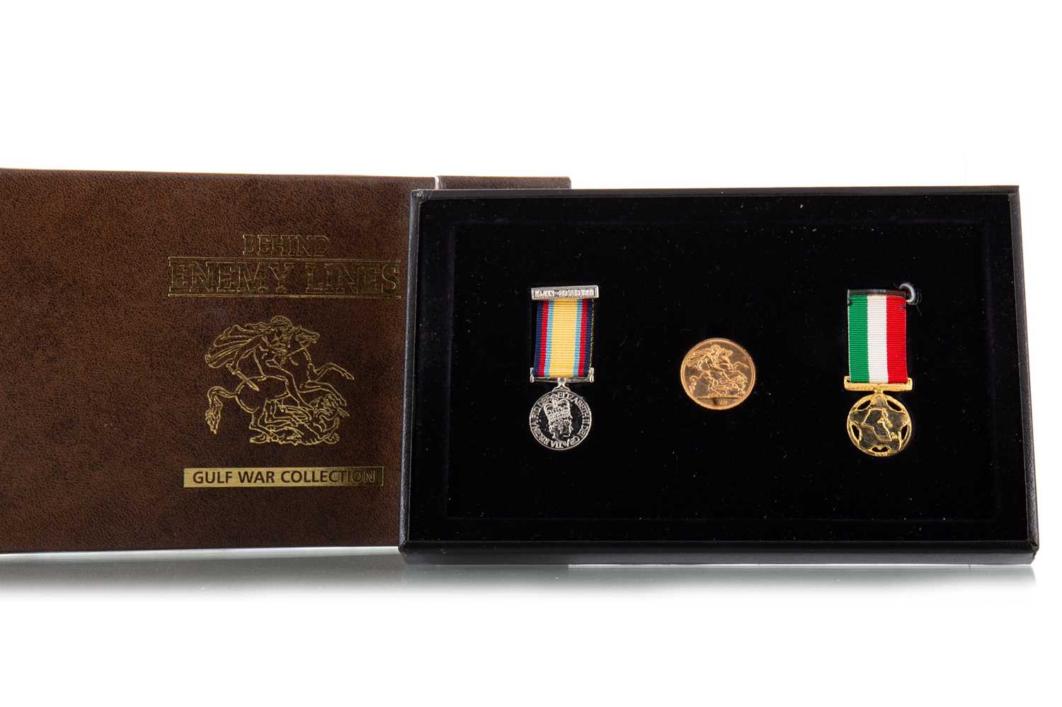 Lot 13 - ROYAL MINT 'BEHIND ENEMY LINES' GULF WAR COLLECTION