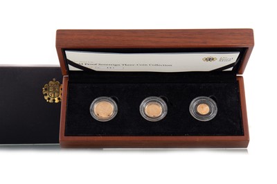 Lot 14 - 2012 UK PROOF SOVEREIGN THREE-COIN COLLECTION