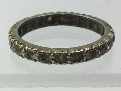 Lot 562 - DIAMOND ETERNITY RING